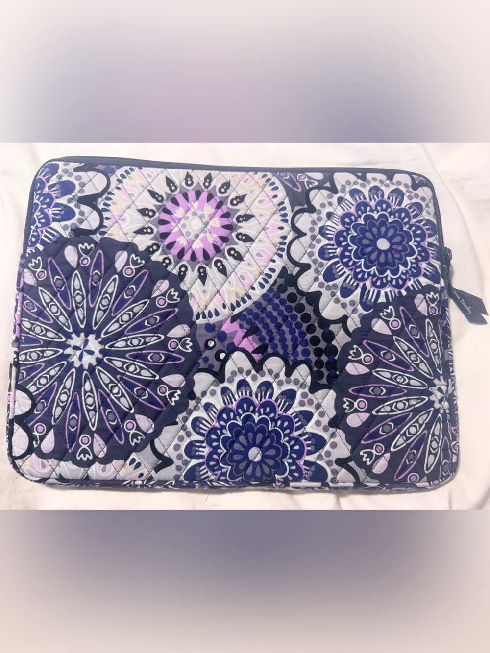 Vera Bradley Quilted Floral Laptop Bag, Excellent Condition - Picture 1 of 5